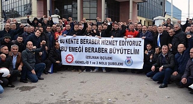 İzmir'de grevler büyüyor! İZELMAN ve İZENERJİ işçileri işi bırakıyor