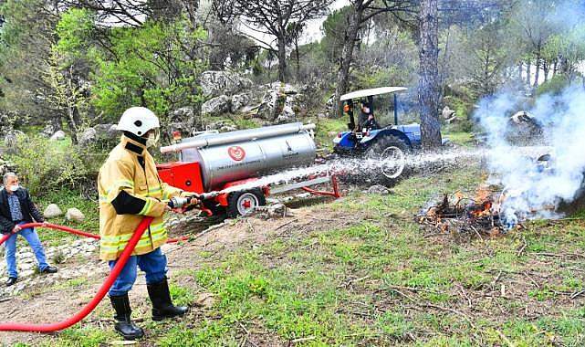 İzmir’de orman yangınlarıyla mücadelede büyük başarı