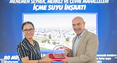 İzmir'in temellerini, altyapısını güçlendiriyoruz