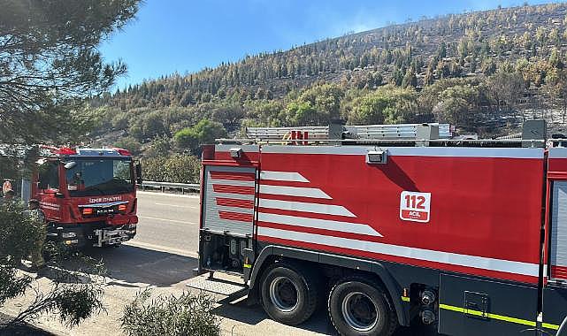 İzmir İtfaiyesi teyakkuzda