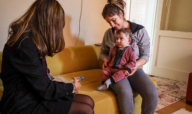 ‘Karşıyaka95 Projesi’nde 4 yılda 0-3 yaş çocuğu olan ailelere 14 bin ev ziyareti!