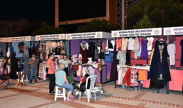 Kemalpaşa&#039;da Emekçi Kadınlara Destek