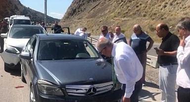 Son Dakika! Kılıçdaroğlu'nun konvoyunda kaza: Yaralılar var!