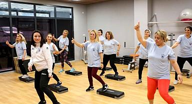 Konak’ın spor kurslarına yoğun ilgi