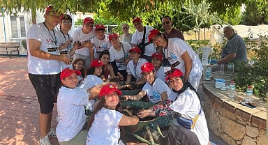 LÖSEV kampı öğrencileri tohum merkezini ziyaret etti