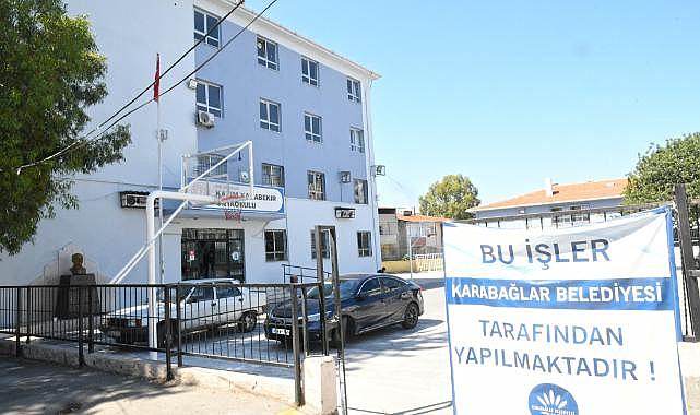 Okullarımızın bakım onarımları hızla sürüyor