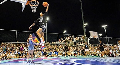 Sokak basketbolunun kalbi Karşıyaka'da attı