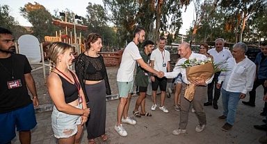 Soyer 20. Gençlik Yaz Kampı'nı ziyaret etti