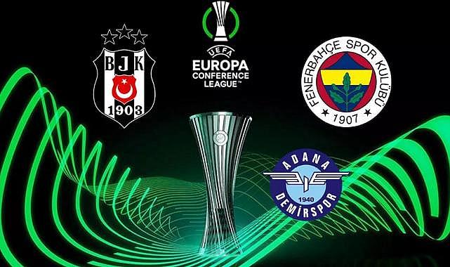 Temsilcilerimizin Konferans Ligi rakipleri belli oldu.