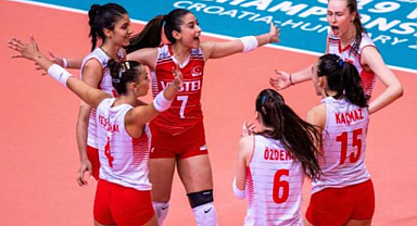 Türkiye U19 Milli Voleybol Takımı son 16 turuna yükseldi!