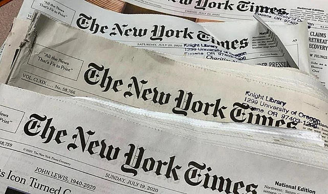 Ünlü gazete New York Times&#039;tan yapay zekâ hamlesi… İçeriklerini korumaya çalışıyor