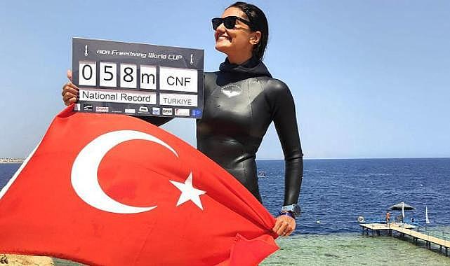 Yağmur Ergün&#039;den Türkiye rekoru