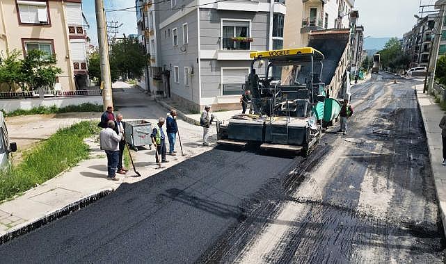 21 bin 789 ton asfalt serildi, 125 bin metrekare kilit parke döşendi