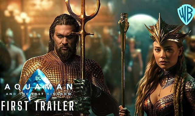&quot;Aquaman and the Lost Kingdom&quot;dan İlk Tanıtım Yayınlandı!