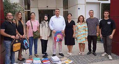 Atıklarını getirdiler, kırtasiye malzemesi aldılar