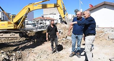 Başkan Tekin, “Mega proje”yi inceledi