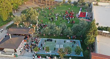 Bergama'da Yeni Kleopatra Ilıca Cafe Ve Çocuk Trafik  Parkı açıldı