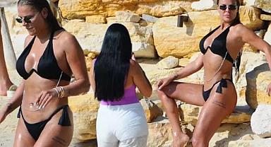 Çeşme'de Simge Tertemiz şov!