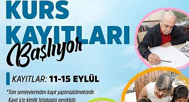 Cumhuriyet Semtevlerinde kurs kayıtları başladı