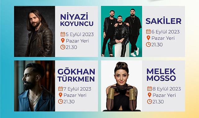 Efest ile ilham veren kente yıldız yağacak