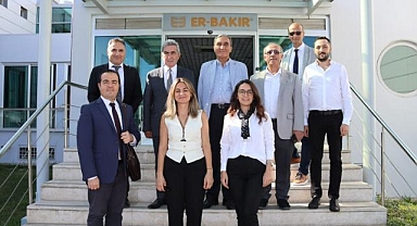 Ege Demir-Demirdışı Metaller İhracatçıları Birliği Yönetim Kurulu Er-Bakır Elektrolitik Bakır Mamulleri A.Ş.üretim tesislerine ziyaret gerçekleştirdi