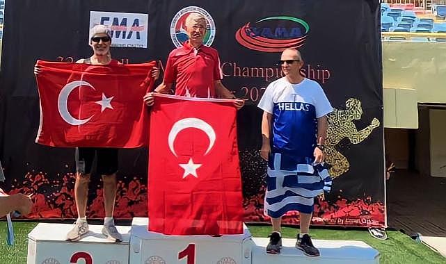 Egeli akademisyen Prof. Dr. Levent Ballice “32. Balkan Masterler Atletizm Şampiyonası”nda ikinci oldu
