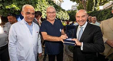 Eşrefpaşa Hastanesi'nde nöbet devri törenle yapıldı