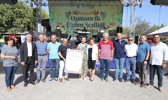 Gökçealan Osmancık Üzüm Şenliği’nde Coğrafi İşaret müjdesi