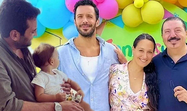Gupse Özay ve Barış Arduç kızlarının ilk doğum gününü kutladı