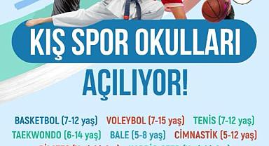 Kış Spor Okulu’na kayıtlar başladı