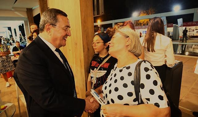 Konak Belediyesi’nin Fuar standı yoğun ilgi görüyor