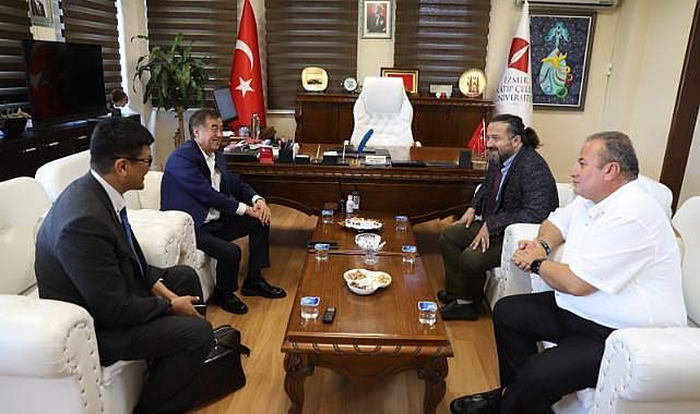 Moğolistan Büyükelçisinden İKÇÜ&#039;ye Ziyaret