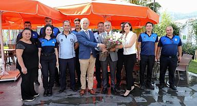 Narlıdere'de zabıta haftası kutlaması