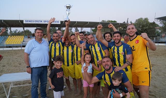 Plaj futbolunun şampiyonu Seferihisar Cittaslow