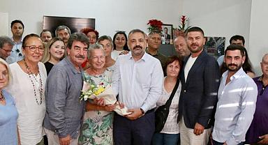 Şenol Aslanoğlu Foça İlçe Örgütünü  ziyaret etti