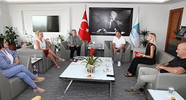 Ukrayna Heyetinden Başkan Engin'e ziyaret