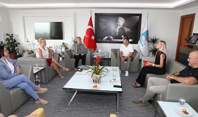 Ukrayna Heyetinden Başkan Engin&#039;e ziyaret