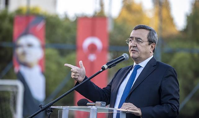 Başkan Batur’dan amatör spora büyük destek:  Önce saha, sonra malzeme ve katılım payı