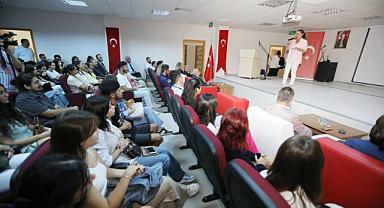 Başkan Filiz Ceritoğlu Sengel Üniversiteli öğrencilere seslendi : "Kapımız size herzaman açık"