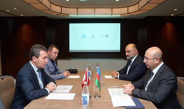 Başkan Konuştu, Azerbeycan&#039;da şehir planlama formu&#039;na katıldı