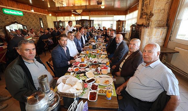 Başkan V. Özkan Muhtarlarla Bir Araya Geldi