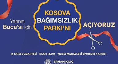Buca'da Kosova Bağımsızlık Parkı Açılıyor