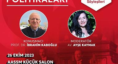 Cumhuriyet söyleşilerinin ilk konuğu Prof. Kaboğlu