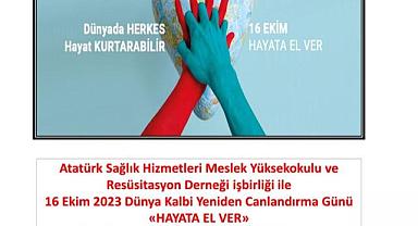 Ege Üniversitesinde “Hayata El Ver” etkinliği düzenlenecek