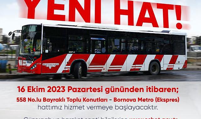 ESHOT İzmirlilere müjdeyi verdi: O bölgeye yeni bir hat geliyor