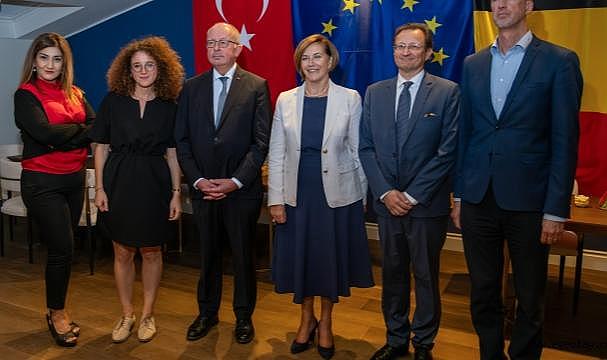 İzmir Belçika Fahri Konsolosluğu yeniden faaliyete geçti