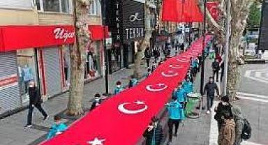 İzmir'de 100. yıl hazırlığı: 85 bin bayrakla süslendi