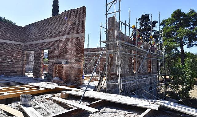 İzmir&#039;in en büyük Levanten köşkü 2024’te kullanıma açılacak