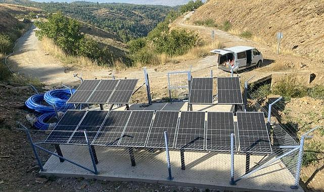 İZSU, güneş enerjisi ile çalışan içme suyu kuyularını hizmete aldı