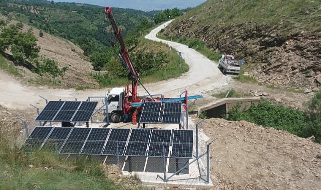 İZSU, güneş enerjisi ile çalışan içme suyu kuyularını hizmete aldı
